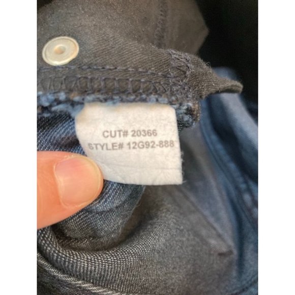 RALPH LAUREN 888 Orange Hardware Medium wash Skinny Jeans. Size 26 - Picture 5 of 5